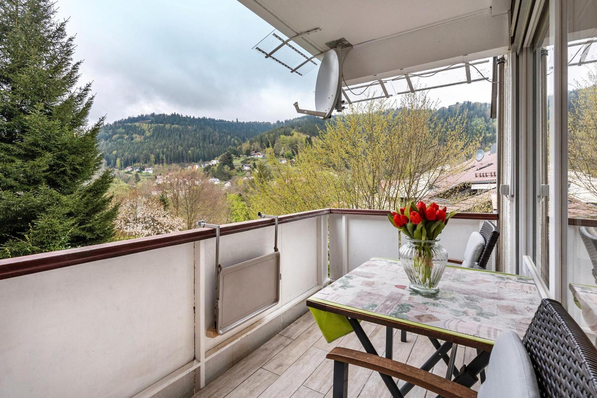 Ferienwohnung Tannenwald Bad Wildbad Buitenkant foto